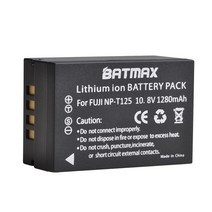 NP-T125 NP T125 충전식 리튬 이온 배터리 후지 필름 GFX50S GFX50R 카메라 충전기, 1개, 08 1Battery