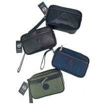 프라이스골프 안스골프 야마모토 골프파우치 고급파우치 골프가방, 선택완료, 색상/블랙