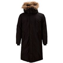 레디핏 시크릿 다운라이크 블랙 라쿤롱패딩_RPD-62