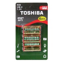 [Top100] 충전 AAA건전지 TOSHIBA TCc실용적인 장난감건전지 6P _ 345231EA, 쿠팡 1, 쿠팡 본상품선택