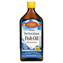 Carlson 오메가3 피쉬오일 노르웨이산 액상 레몬맛 500ml, 1개, 200ml