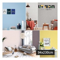 리브맘 풀에빠진벽지 (94x230cm), 18.지사화이트