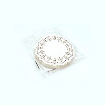 더이안 종이레이스 도일리페이퍼 1팩 200장 원형 하트, 원19cm-200장1팩