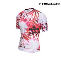 폭스레이싱 자전거의류 숏 저지 레가시 FRSJER-166-Pink Red
