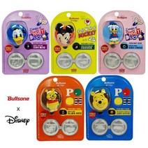 [와우초이스] 불스원 디즈니 통풍구 방향제 거치대+리필2개 풀세트 sym#, 쿠팡 버블껌향