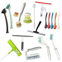 이케아 스카치브라이트 청소용품 모음 식기 세척솔 병브러쉬 설거지 유리닦이 다용도 스퀴즈 타일 틈새, 릴나겐 유리닦이 블랙 404.354.06