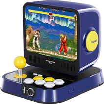Capcom RETRO STATION 게임기 아케이드 콘솔 캡콤 Retro Station 8 인치 HD 대형 화면, 1