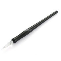 나무 캘리그라피 딥 펜 영어 동판 오블리크 유리 펜촉 액세서리, 13.E