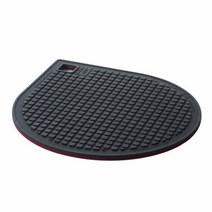 이케아 IKEA 365+ 군스티그 자석냄비받침 레드 다크그레이, 1개