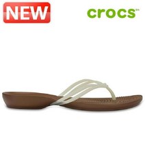크록스 슬리퍼 40- 204004-1AO Womens Crocs Isabella Flip 여성