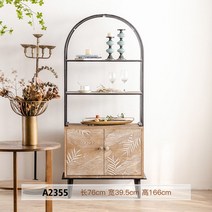 고가구 앤틱 가구 거실장 포인트 영국 엔틱 장식장 인테리어 다용도 전통 수납장 서랍장, 2개문, A2355 진열장