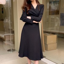 하이퀄리티 하객룩 원피스 아나운서 결혼식복장 패션 드레스 스커트 여자 77사이즈 코디 벨티드 슬림