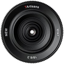 7artisans UFO 캡 수동렌즈 7아티산 18mm F6.3수동 렌즈 7장인 니콘 마운트, 기본