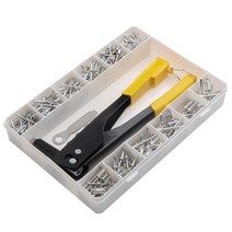 리벳건 팝너트건 리벳 38020012060pcs 헤비 듀티 터 세트 핸드 터 세트 블라인드 플라이어 총 diy 너트 자동차 도구, 380개