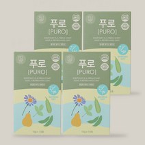 푸로 쑥부쟁이 작두콩 수세미 유근피 진액 차 즙, 푸로 2개월분 (60포)
