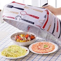 먼지차단 위생보관 보온가능 음식덮개 밥상덥개 교자상커버, 그린 대형