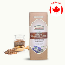 식물성오메가3 아마씨 플래이크 360g (6g x 60개입) 식이섬유 리그난 아마씨가루 아마씨분말, 1개
