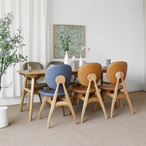 [오크] O8형 식탁/테이블 세트 화이트오크 1800, 단품