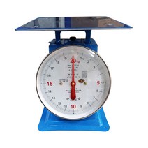 협진 접시 지시 저울 20~50kg 국내제작, 20kg, 블루