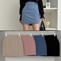 봄시즌 H라인 미니스커트 NK솔리드 스판 핏대박 치마