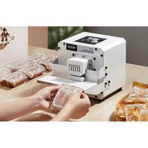 밴드 실링기 미니 탁상형 자동 포장 기계 봉합, 인쇄된 생산일자 버전