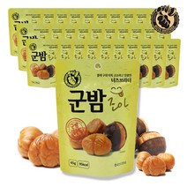 너츠브라더 군밤조아 45g 군밤 간식 주전부리 안주, 30봉