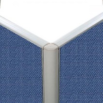 에스엔케이 파티션 45T 부속/안전각/마감바/사각바/색상OD(밝은회색)PVC, 45T 삼각바높이 1200 PVC