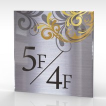 카시드 WNS_S070 계단층수 빌딩층수 계단층수번호 계단층별숫자 아파트계단층수 표지판 표시판 표찰 안내판 호실판, 아크릴