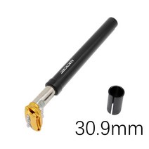 사이클링 줌 서스펜션 시트 포스트 쇼크 업소버 댐핑 alu mtb 산악 자전거 자전거, 30.9mm 골든 헤드