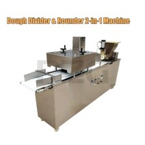 반죽 분배기 커터 라운더 스프링 롤 Chapati Roti Tortilla Samosa Empanadas Momos 만두 빵 만들기 기계, 01 Divider And Rounder_06 JP