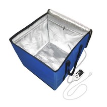 제빵 발효기 반죽 홈베이킹 효모 숙성기 창업, 블루 S 26x26x26cm 내부선반