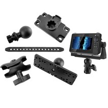 고성능 휴대용 어탐기 낚시 어군탐지기 어탐기 수심측정기 낚시카메라볼조인트 해양 보트 어군 탐지기 마, 04 Square Base