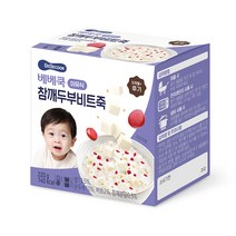 베베쿡 실온 이유식 (중기 후기 완료기), 1개, 참깨두부비트죽