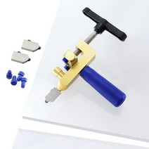 2 in 1 타일 커터기 커팅기 자르기 공구 유리 칼 강화 절단 재단기 고급