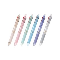 파이롯트 지워지는 3색볼펜 프릭션 볼 3 슬림 0.38mm, 펄블루