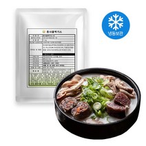 국내산 돈사골 엑기스 C 1kg 엠에스푸드 고농축 엑기스 돈골 육수 순대국(염1%) 50brix, 1개