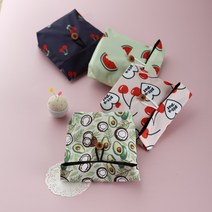 [DIY키트 패키지] (동영상설명) 끈주머니만들기2 단추 생리대 파우치 여성 파우치 만들기 화장품파우치 방수파우치 자유학기 바느질재료 나미꼬퀼트