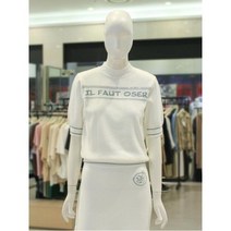 나이스클랍 자카드 배색 니트 풀오버 A224PWK930