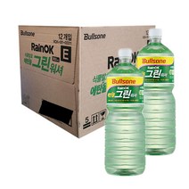 불스원 RainOK 에탄올 그린워셔액1800ml_12개, 불스원 RainOK 에탄올그린워셔 1박스_12개