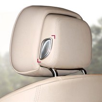 [3G MALL] BMW 5시리즈 F10 헤드레스트 버튼커버 520d 528i 용품, CBM0069_BMW 헤드레스트버튼 딩