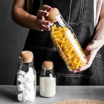 인블룸 슬림 700ml 코르크마개 유리병, 상세페이지 참조