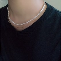 [자체제작] 실버925/ 심플 라인 골드 목걸이