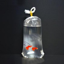 물고기 봉투 20x50 10장-열대어 이동 포장 비닐, 없음, 1개