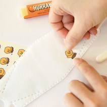 [KT알파쇼핑][바보사랑]춘식이 카카오프렌즈 마스크 꾸미기 씰 스티커