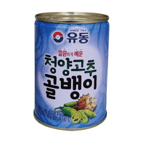 유동 1초 청양고추 골뱅이, 300g, 8개
