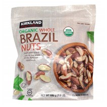 Kirkland Signature 커틀랜드 시그니처 유기농 브라질 너트 680G, 1개