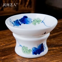 민간예인 차시루 차 필터 보이차 찻잔 다기, 02.차 여과기 등나무