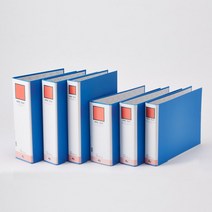 더존FK 파이프 합지 2공 바인더(청색) 군자(가로형)민자(세로형), 2개, 군자(가로형) 90x70