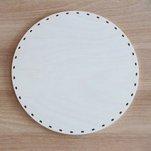 라탄공예재료 자작나무합판 우드트레이 플레이트 250x250 4T