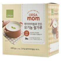 올가 하이아미쌀로 만든 유기농 쌀가루 고운입자, 450g, 2개